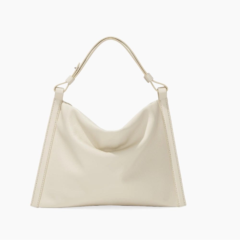 Proenza Schouler Minetta Medium Cream Leather Shoulder Bag